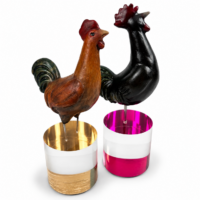 11.1 Conjunt Gall gallina del prat marro gall gallina del penedes negre MUTT Gall del Prat - MUTT
