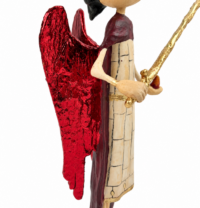 L44_F Arcangel Uriel foc de deu i deu es la meva llum Camallarg P25 santoral pessebre Arcàngel Uriel - Camallarg