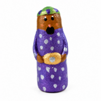 M7_A Rei Negre Baltasar escultura pessebre mini Reis Mags d'Orient - Mini